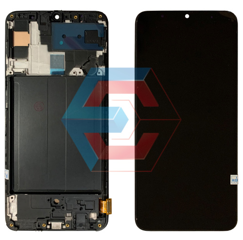 Дисплей + сенсор Samsung A705 Galaxy A70 (2019) Чорний LCD OLED З рамкою (PRC) (Широка рамка) - состояние, качество, комплектация