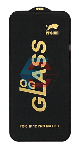 Защитное стекло ITS ME для iPhone 12 Pro Max  Черный
