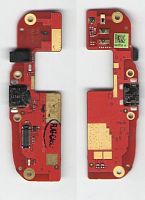 Нижняя плата HTC Desire 500 + конктор зарядки+микрофон