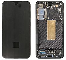 дисплей + сенсор samsung s916 galaxy s23 plus 5g чорний у рамці 100% service pack - стоимость, партномер