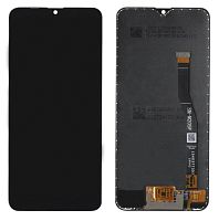 дисплей + сенсор samsung m205 galaxy m20 2019 чорний оригінал 100% service pack gh82-18682a - стоимость, партномер