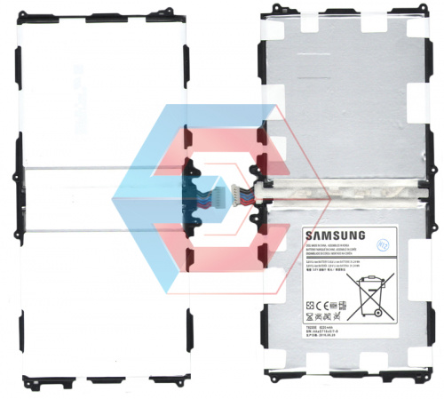 Батарея (аккумулятор) для планшета Samsung SM-p601 Galaxy Note 10.1 t8220e 8220 mAh (210x105mm) - ёмкость, состояние, мощность