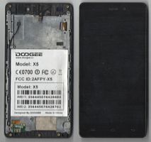 Дисплей + сенсор Doogee X5 (Black) Б.у