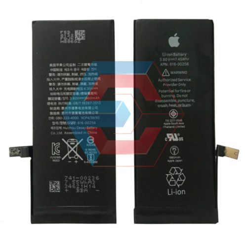 Батарея (акумулятор) для iPhone 7 100% (оригінал оригінал з мікросхемою Sony) 1960 mAh - ёмкость, состояние, распиновка