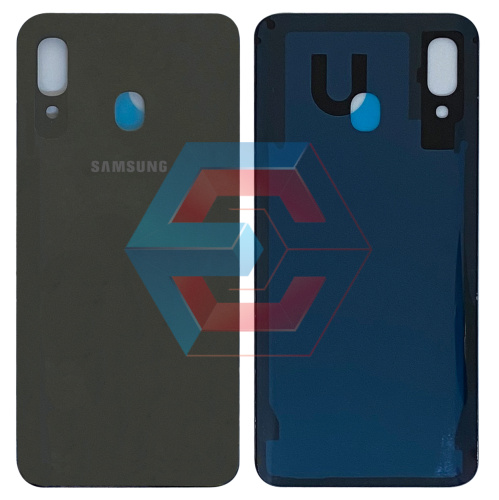 Крышка задняя Samsung A205 Galaxy A20 (2019) Черная оригинал PRC