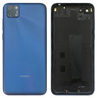Крышка задняя Huawei Y5P Синяя
