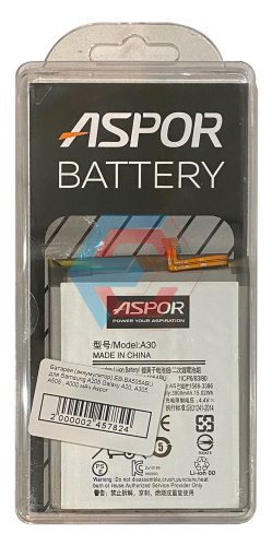 Батарея (акумулятор) EB-BA505ABU для Samsung A205, A305, A505, 4000мАг 100% ємності Aspor Батарея (акумулятор) EB-BA505ABU для Samsung A205, A305, A505, 4000мАг 100% ємності Aspor - ёмкость, состояние, распиновка