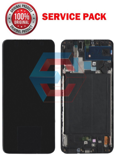 Дисплей + сенсор Samsung A705 Galaxy A70 (2019) чорний У рамці 100% SERVICE PACK - состояние, качество, комплектация
