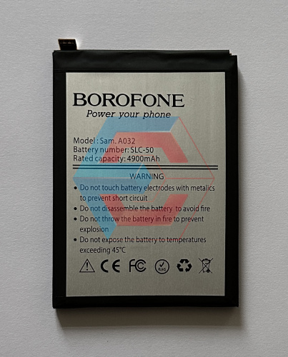 Батарея (акумулятор) Samsung A032 / SLC-50 / Samsung Galaxy A03 Core (Borofone) Батарея (акумулятор) Samsung A032 / SLC-50 / Samsung Galaxy A03 Core (Borofone) - ёмкость, состояние, распиновка