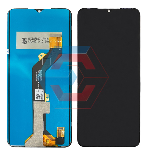 Дисплей + сенсор TECNO Spark 7 (KF6N), Spark 7 GO KF6, KF6M Черный оригинал Ori (OEM) - состояние, качество, комплектация