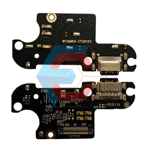 Нижняя плата Xiaomi Mi 8 Lite (2018) с конектором зарядки + микрофон Нижняя плата Xiaomi Mi 8 Lite (2018) с конектором зарядки + микрофон