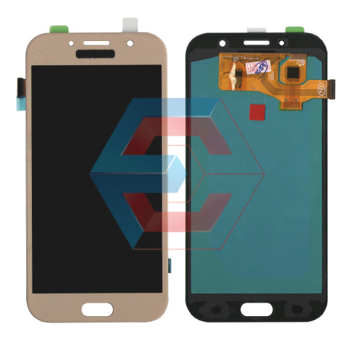 Дисплей + сенсор Samsung A720H GALAXY A7 2017 Золотий LCD OLED (Orig size) - состояние, качество, комплектация