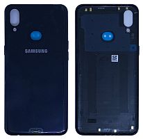 Крышка задняя Samsung A107 Galaxy A10S (2019) Черная оригинал PRC