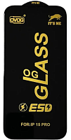 Захисне скло ITS ME для iPhone 15 Pro (Чорне)