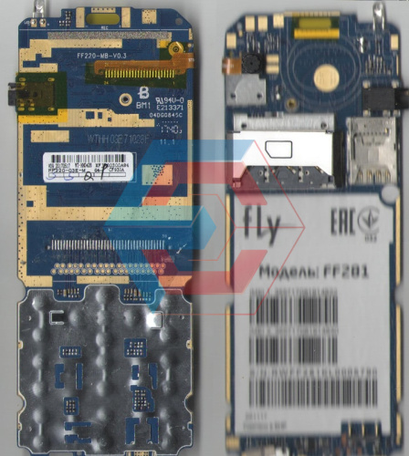 Системная плата Fly FF281 Включаеться б.у Системная плата Fly FF281 Включаеться б.у