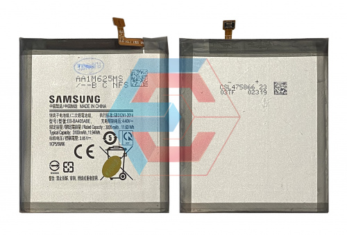 Батарея (аккумулятор) EB-BA405ABE для Samsung A405 Galaxy A40 3,85 B, 3100 мАч оригинал Китай - ёмкость, состояние, распиновка