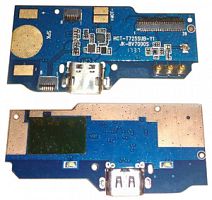 Нижняя плата Blackview BV7000 с компонентами (оригинал б.у.)