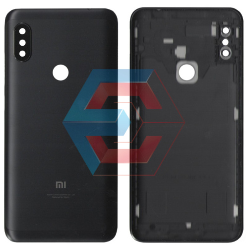 Крышка задняя Xiaomi Redmi Note 6 Черная