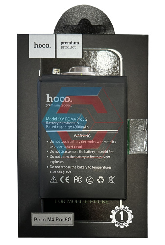 Батарея (акумулятор) BN5C для Xiaomi Poco M4 Pro (5G)/ Redmi Note 11T (5G) (HOCO) - ёмкость, состояние, распиновка