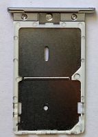 Сим лоток ( каретка)  Xiaomi Redmi Note Pro, серого цвета