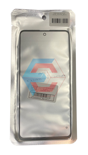 Стекло тачскрина для Samsung A515 Galaxy A51 (2020) Черное с олеофобным покрытием, OCA, закалённое