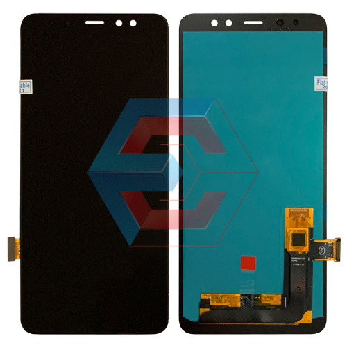 Дисплей + сенсор Samsung A730 (A8 PLUS 2018) Чорний Ориг. розмір LCD OLED - состояние, качество, комплектация