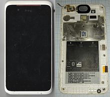 Дисплей + сенсор HTC Desire 210 белый Б.у (следы пользования)