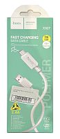 USB-кабель Hoco X107 Micro 2.4A (Бiлий)