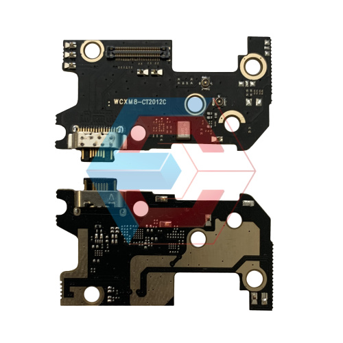 Нижняя плата Xiaomi Mi 8 (2018) с конектором зарядки + микрофон + компоненты Нижняя плата Xiaomi Mi 8 (2018) с конектором зарядки + микрофон + компоненты