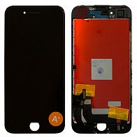 дисплей (модуль) iphone 7 (a1660/ a1778/ a1779) чорний 100% org оригінал (переклеєне скло) - стоимость