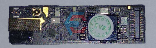 Плата iPad 2 wifi с элементами