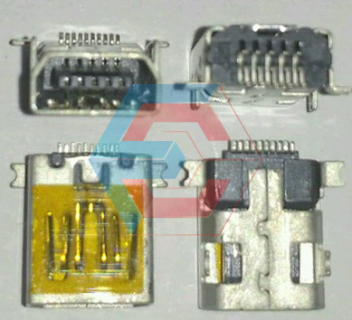 Разъем зарядки для China-phone №07 Mini USB 10 pin Long Разъем зарядки для China-phone №07 Mini USB 10 pin Long