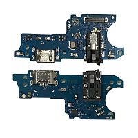 Нижняя плата Samsung A035 Galaxy A03 с конектором зарядки + микрофон + компоненты