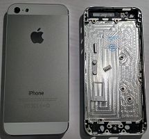 Крышка корпуса для iPhone 5 белого цвета оригинал (Китай)