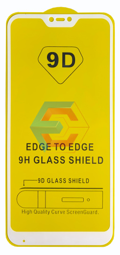 Защитное стекло 9D для Xiaomi Mi A2 Lite | Redmi 6 Pro Белый