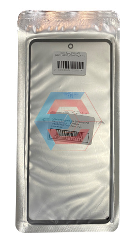 Стекло тачскрина для Samsung A725 Galaxy A72 (2021) 4GЧерное с олеофобным покрытием, OCA, закалённое