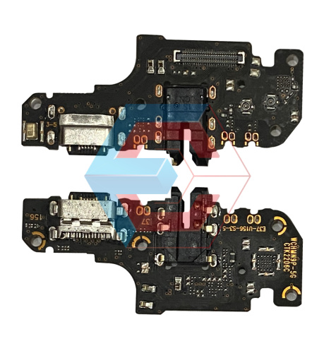 Нижняя плата Xiaomi Mi 10T Lite с конектором зарядки + микрофон + компоненты Нижняя плата Xiaomi Mi 10T Lite с конектором зарядки + микрофон + компоненты