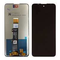 дисплей + сенсор motorola e40 (xt2159-3) чорний оригінал переклей - стоимость