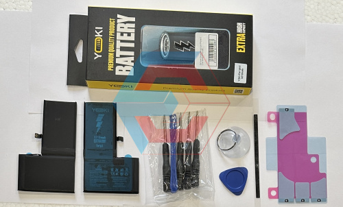 Батарея (акумулятор) для iPhone X (Yoki Extra) 3210 mAh - ёмкость, состояние, распиновка