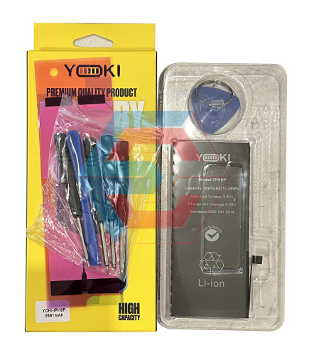Батарея (акумулятор) для iPhone 8 Plus (Yoki) 2691 мАг Батарея (акумулятор) для iPhone 8 Plus (Yoki) 2691 мАг - ёмкость, состояние, распиновка
