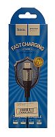 USB-кабель (шнур) Hoco X38 Cool Lightning Чорний