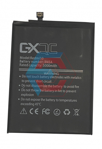 Батарея (аккумулятор) BN5A для Xiaomi Redmi 10 / Note 10 5G (GX) - ёмкость, состояние, распиновка