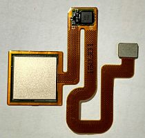 Шлейф сканер отпечатка пальца Xiaomi Redmi Note 3 золотой