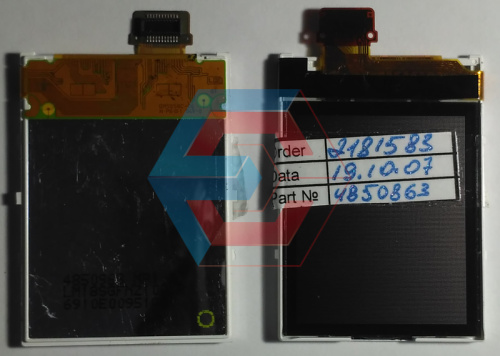 Дисплей Nokia 6060/6101/6125 (оригинальный б.у.)