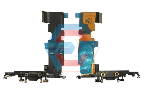 Шлейф для iPhone 8 Plus с разъемом зарядки Черный Оригинал (Used)