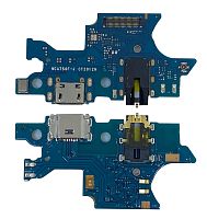 Нижняя плата Samsung A750 с конектором зарядки + микрофон