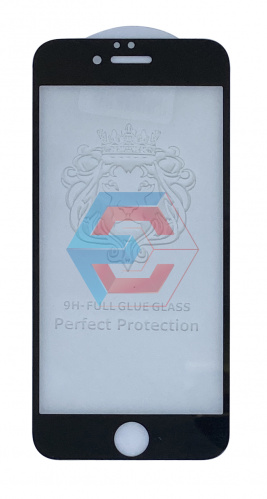 Защитное стекло Lion Glass Perfect Protection Oleophobi для Apple Iphone 6 / 6s Черное тех. упаковка