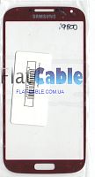 Стекло тачскрина для Samsung i9500 Red