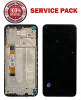 дисплей + сенсор xiaomi note 9t 5g чорний у рамці service pack org - стоимость