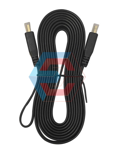 Кабель HDMI - HDMI 1.4V Flat 3m Чорний Кабель HDMI - HDMI 1.4V Flat 3m Чорний